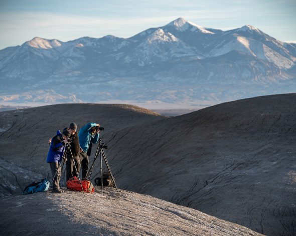 photography workshop group in Utah